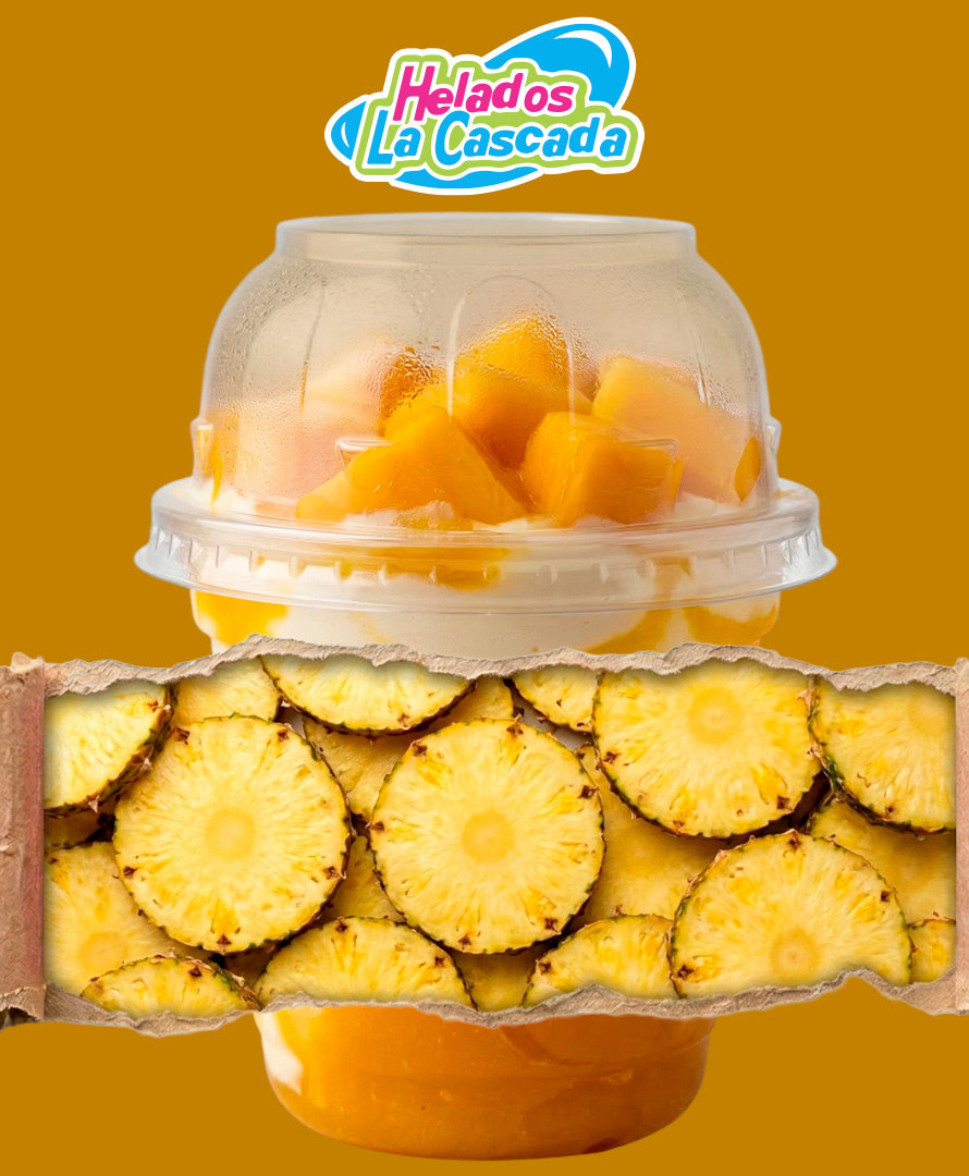Helados La Cascada Pineapple