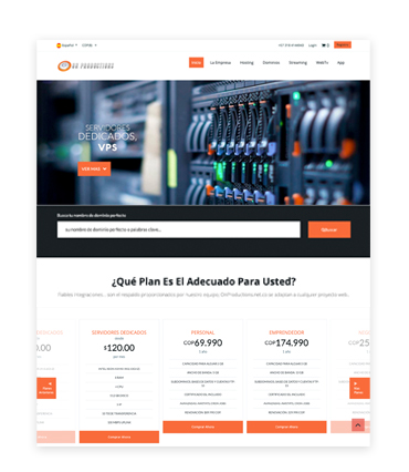 Server Hosting Platform