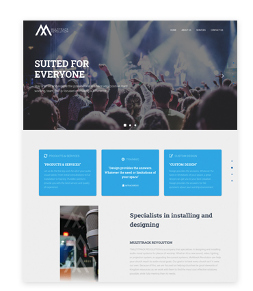 Multitrack Audio Site